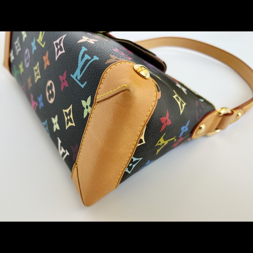 Authentic✅Louis Vuitton Eliza Monogram Multicolor Black Noir M40099 Shoulder Bag - Picture 6 of 11